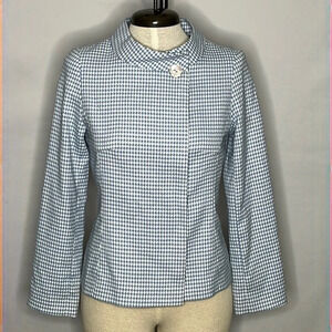 Wanko Houndstooth Cropped JacketBlazer- Size Small (34)